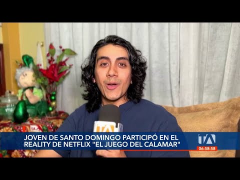 El ecuatoriano Carlos Aguilar formó parte del reality show 'El juego del Calamar'