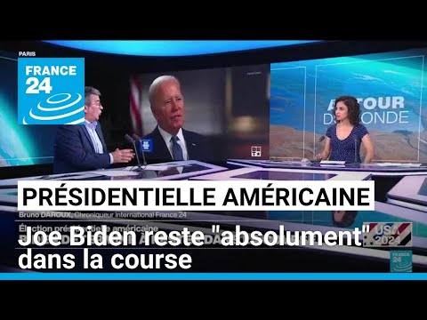 Présidentielle américaine : Joe Biden déterminé à rester dans la course • FRANCE 24