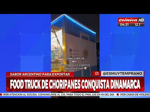 Chimichurri el food truck argentino que es furor en Dinamarca