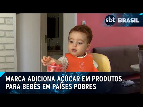 Nestlé é acusada de incluir açúcar em produtos para bebês | SBT Brasil (20/04/24)