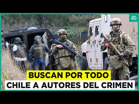 Crimen de carabineros: Despliegan intensos operativos policiales en sur de Chile