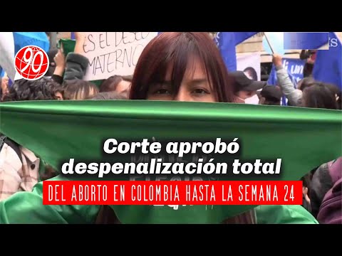 Corte aprobó despenalización total del aborto en Colombia hasta la semana 24