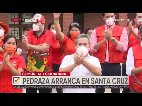 Pedraza inauguró la campaña electoral de Comunidad Ciudadana en Santa Cruz