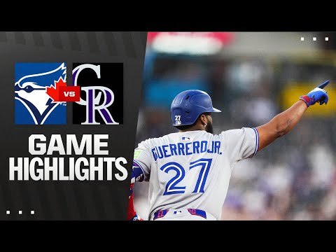 Blue Jays vs. Rockies Game Highlights (8/5/25) | MLB Highlights