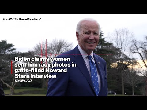 Biden: women sent him racy photos while in Senate, repeats arrest lie in gaffe-filled interview