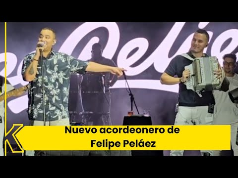 Un paisa es el nuevo acordeonero de Felipe Peláez