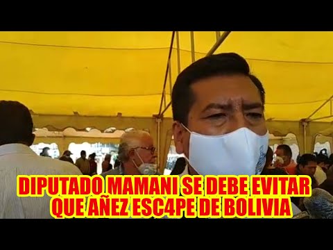 DIPUTADO FREDDY MAMANI PROC3SO DE RESPONS4BILIDAD CONTR4 AÑEZ SE ENCUENTRA EN COMISIÓN DE LA CÁMARA