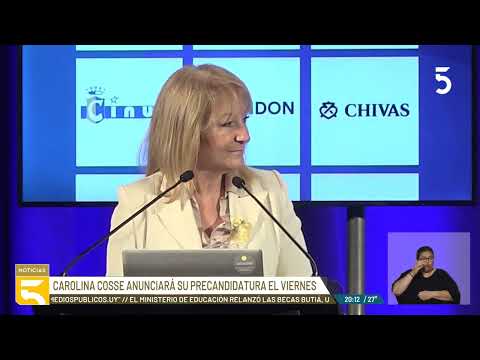 La intendenta de Montevideo, Carolina Cosse, anunciará su precandidatura a la Presidencia el viernes