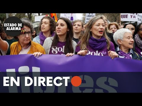 ?DIRECTO | Manifestación de feministas 8M en Neptuno