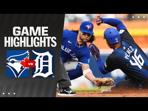 Blue Jays vs. Tigers Game Highlights (5/24/24) | MLB Highlights