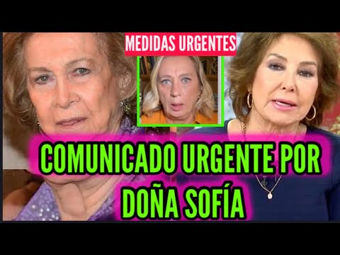 COMUNICADO URGENTE POR REINA DOÑA SOFÍA! EN ANA ROSA QUINTANA ANTE REY JUAN CARLOS I Y BÁRBARA REY