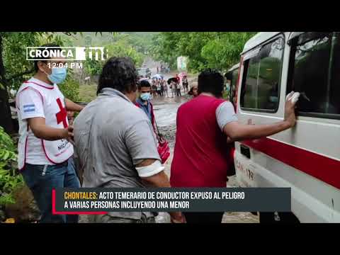 4 vivos de milagro tras ser arrastrados por corrientes en Juigalpa - Nicaragua