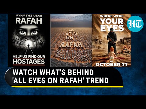 Miffed At Viral 'All Eyes On Rafah' Trend, Israel Launches Own Counter Campaign | What It Means