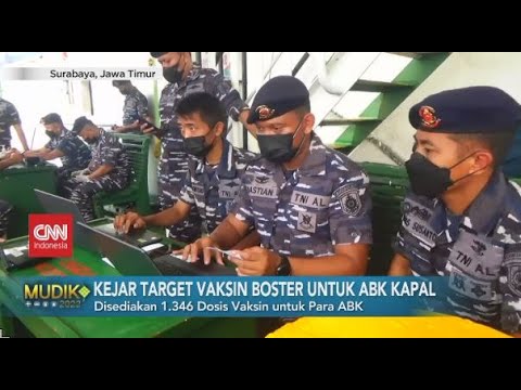 🔴Kejar Target Vaksin Booster untuk ABK Kapal