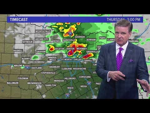 DFW Weather | Severe weather possible for some North Texans on Thursday afternoon, 14 day forecast