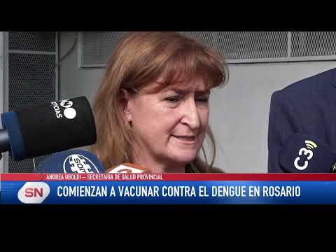 Comienzan a vacunar contra el Dengue en Rosario Los adolescentes de 15 a 19 años en la primera etap