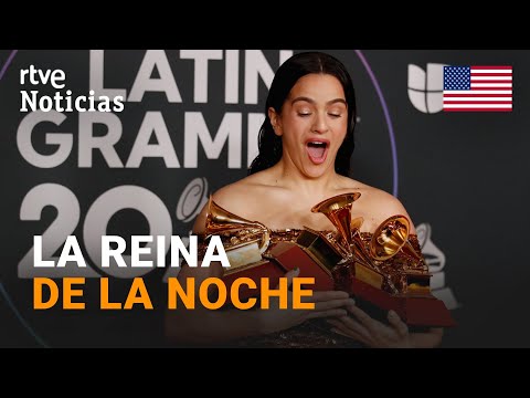 GRAMMY LATINOS: ROSALÍA gana CUATRO premios, con 'MOTOMAMI' como MEJOR ÁLBUM del AÑO | RTVE Noticias