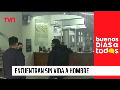 Encuentran sin vida a hombre en edificio maldito del Centro de Santiago | Buenos días a todos