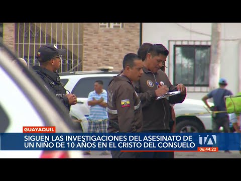 Tragedia en Guayaquil: Investigan muerte de niño por bala perdida