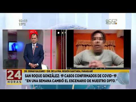 19 casos de COVID-19 en San Roque González