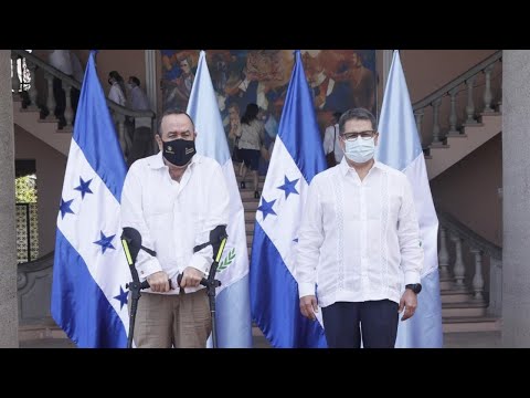 Presidente Giammattei visita Honduras