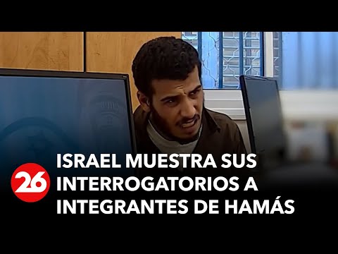Israel publicó imágenes de sus interrogatorios a integrantes de Hamás