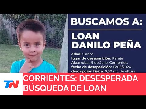 Desesperada búsqueda de Loan: tiene cinco años y desapareció cuando jugaba en un campo