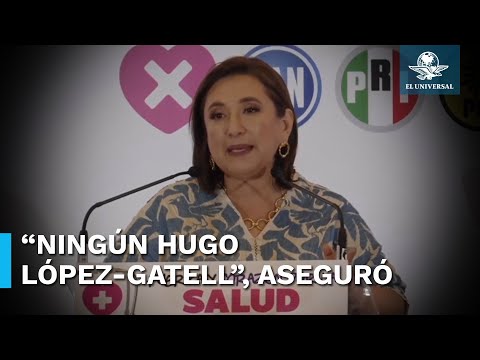 Xóchitl Gálvez presenta su Plan Nacional de Salud