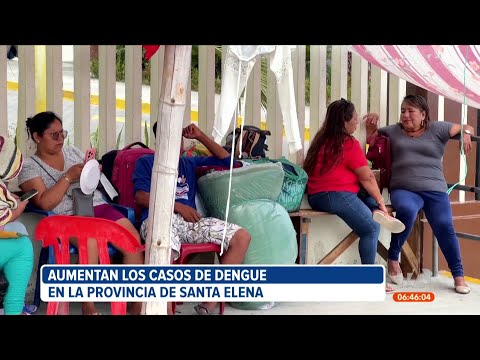 En Santa Elena los casos de dengue han aumentado en un 40%