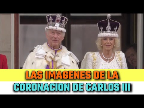 Las MEJORES IMAGENES de la CORONACION de CARLOS III como REY DE INGLATERRA