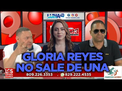 Gloria Reyes no sale de una, otro lío con las tarjetas Supérate