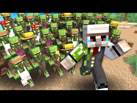 助けて！ゾンビだらけの無人島から脱出せよ！【マイクラ】