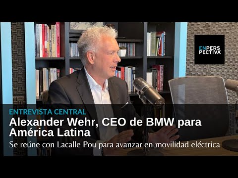 CEO de BMW para América Latina se reúne con Lacalle Pou para avanzar en movilidad eléctrica