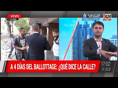 Javier Milei vs. Sergio Massa: la calle opina