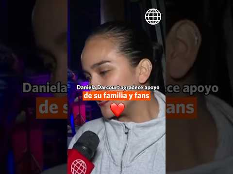 MÁS ESPECTÁCULOS | Daniela Darcourt agradece apoyo de su familia y fans | #shorts