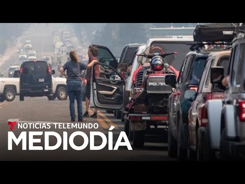 El incendio Caldor obliga a evacuar a más de 50,000 personas | Noticias Telemundo