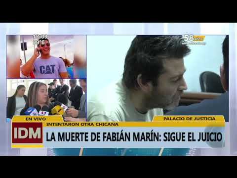 La muerte de Fabián Marín: Sigue el juicio