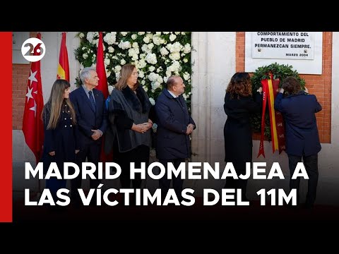 ESPAÑA | Madrid homenajea a las víctimas del 11M