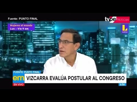 Elecciones 2021: Martín Vizcarra evalúa postular al Congreso