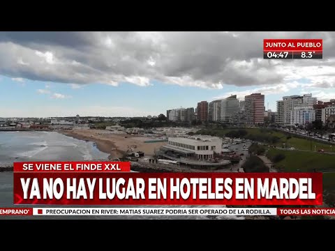FINDE XXL: Ya no hay lugar en hoteles de Mar del Plata