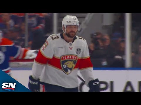 Panthers Sam Reinhart Quiets Rogers Place Crowd With Quick Goal