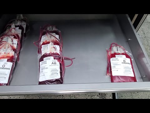 Bajas reservas en banco de sangre de Cruz Roja salvadoreña