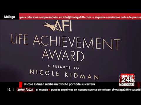Noticia - Nicole Kidman recibe un tributo por toda su carrera