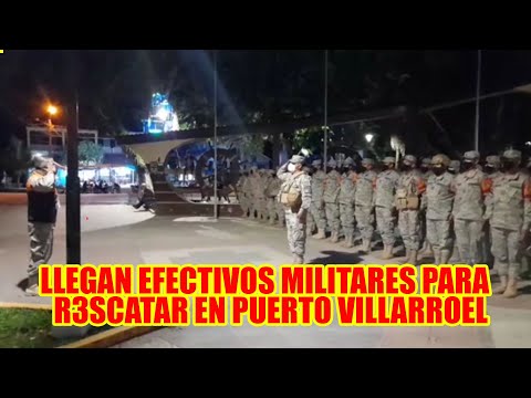 LLEGAN 80 EFECTIVOS DEL SERVICIOS DE BUSQU3DAS Y R3SCATE DE LA ARMADA BOLIVIANA  PUERTO VILLARROEL..