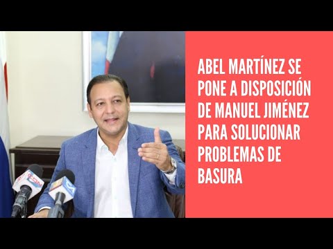 Abel Martínez se pone a disposición de Manuel Jiménez para resolver problema afecta SDE