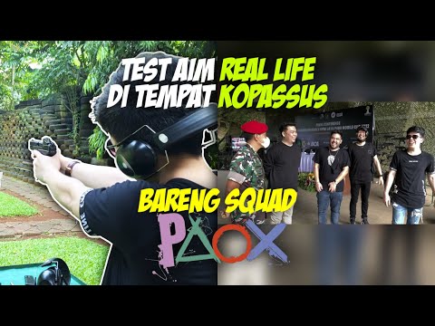 TOURNAMENT PUBG MOBILE DI TEMPAT KOPASSUS ?! NEMBAK REAL LIFE BARENG SQUAD PAOX !! #BEMOVLOG