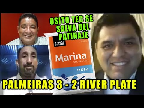 PALMERIAS 3 - 2 RIVER PLATE COPA LIBERTADORES || OSITO TEC SE SALVA DEL PATINAJE | TERAPIA DEPORTIVA