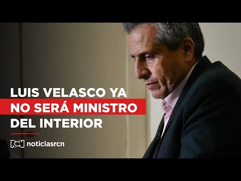 El presidente Petro confirmó que Luis Fernando Velasco dejará de ser el ministro del Interior