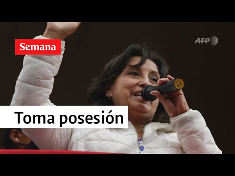 Dina Boluarte toma posesión como nueva presidente de Perú | Semana Noticias