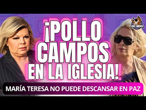 Otro DRAMA Campos: la misa a María Teresa Campos termina con CABREO monumental de Terelu